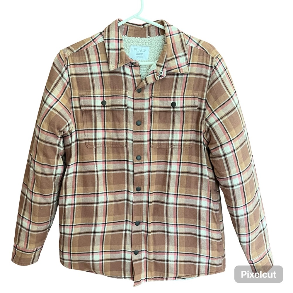 Plaid Shirt Jacket